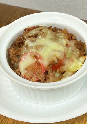 カンタン！ポテトのミートソース焼き-レシピのメイン写真