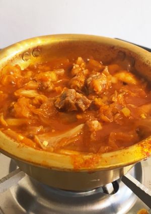 本場のキムチチゲ【韓国料理】-レシピのメイン写真
