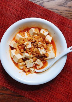高野豆腐で！全部豆腐の麻婆豆腐-レシピのメイン写真