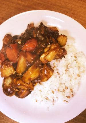 ハリッサチキンカレー-レシピのメイン写真