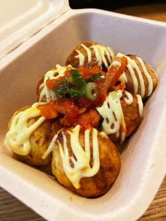 ピリ辛!キムチたこ焼き-レシピのメイン写真