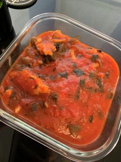 鶏肉キノコのトマト煮-レシピのメイン写真
