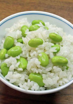 ずんだ（枝豆）ご飯-レシピのメイン写真