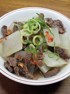 牛肉と大根の塩煮スープ-レシピのメイン写真