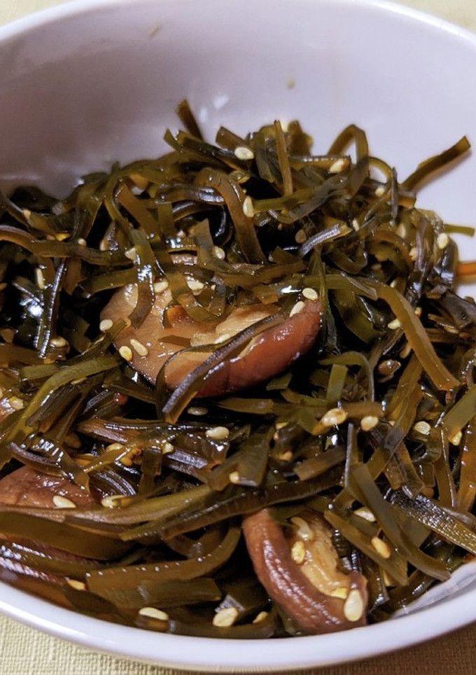 切り昆布と椎茸の佃煮-レシピのメイン写真