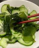 三陸産塩蔵わかめときゅうりの酢の物