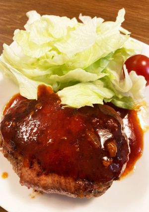 ベーコン巻きハンバーグ-レシピのメイン写真