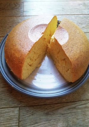 材料3つ♡HM豆乳卵ふわふわ炊飯器ケーキ-レシピのメイン写真