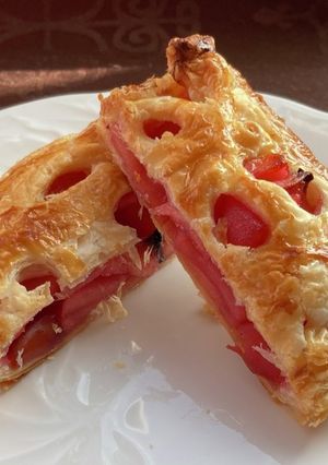 (リメイク)りんご飴を使ったアップルパイ-レシピのメイン写真