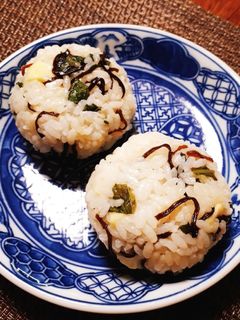 大葉塩昆布チーズのおにぎり-レシピのメイン写真