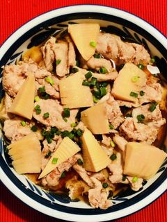 豚肉入りタケノコ土佐煮-レシピのメイン写真