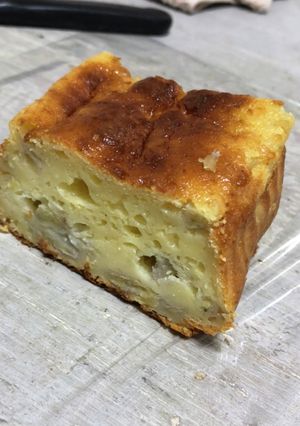 もちもちバナナヨーグルトケーキ-レシピのメイン写真