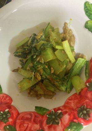 ツナとチンゲン菜のカレーマヨ　オガタ炒め-レシピのメイン写真