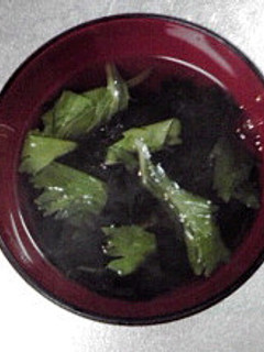 セロリと海苔の吸い物♪-レシピのメイン写真
