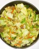 キャベツカレー粉炒め♪簡単漢方薬膳