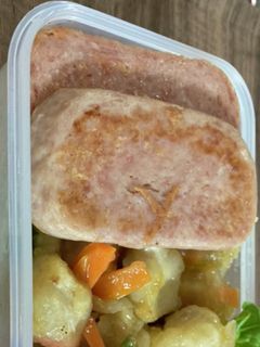 焼いただけスパム-レシピのメイン写真