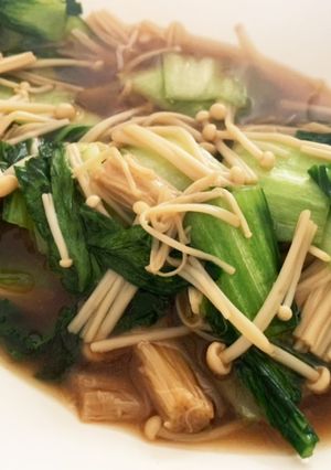 チンゲン菜とえのきの中華煮-レシピのメイン写真