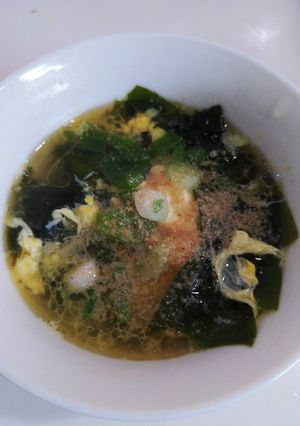 ダイエット　わかめスープ-レシピのメイン写真
