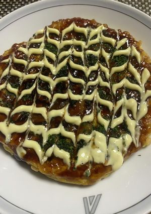 ぼっかけお好み焼き(大阪焼き風)-レシピのメイン写真