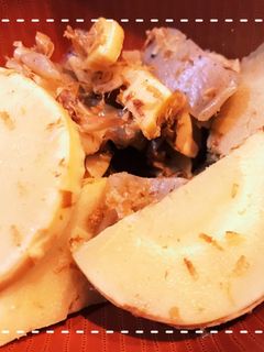 簡単!たけのことこんにゃくの土佐煮-レシピのメイン写真
