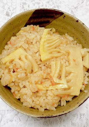 もち米入り・もっちり旨い！タケノコごはん-レシピのメイン写真