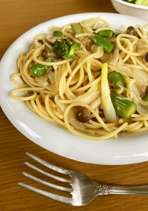 アスパラ＆しめじ☆まろやか和風パスタ-レシピのメイン写真