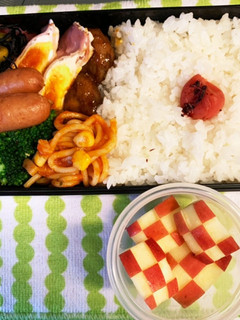 中学生男子 お弁当の日4/16-レシピのメイン写真