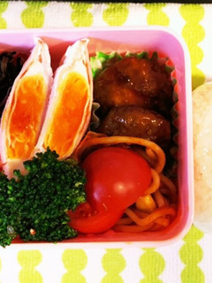 中学生女子 お弁当の日4/16-レシピのメイン写真