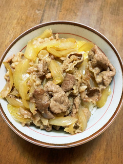 牛丼-レシピのメイン写真