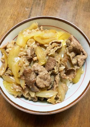 牛丼-レシピのメイン写真