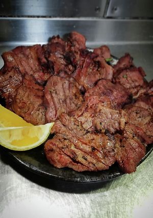 自宅で焼きタン塩w❨(@≧↺≦@)❩wノ-レシピのメイン写真