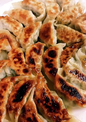 揚げ焼きしそ餃子-レシピのメイン写真