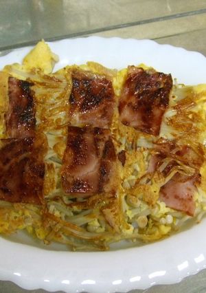 えのきとベーコンの玉子焼き-レシピのメイン写真