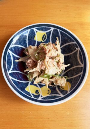 ささがきごぼうのツナマヨ和え-レシピのメイン写真