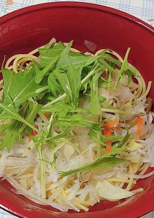 簡単春のパスタ-レシピのメイン写真