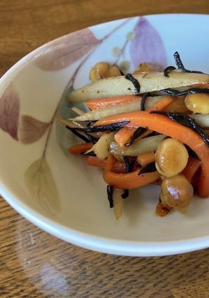 うち豆入りきんぴらごぼう-レシピのメイン写真