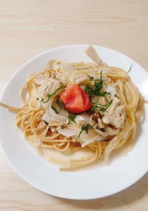 和風きのこの簡単クリームパスタ-レシピのメイン写真