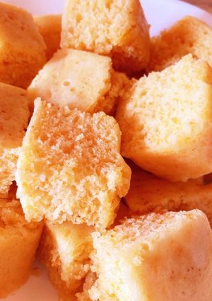 レンジで簡単！にんじん蒸しパン-レシピのメイン写真