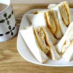 A picture of ☆男飯☆０３２　ふわふわたまごサンド.