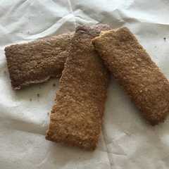 รูปของ オートミールのごまクッキー