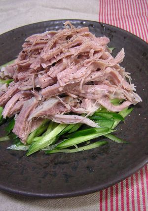 裂いて美味しい　茹で　豚ヒレハム-レシピのメイン写真