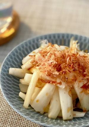 【簡単】新玉ねぎのオカカポン酢-レシピのメイン写真