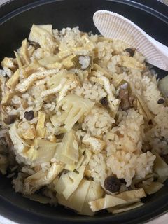 鍋で炊くタケノコご飯-レシピのメイン写真