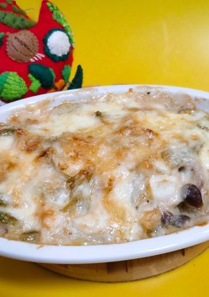 春キャベツのグラタン-レシピのメイン写真