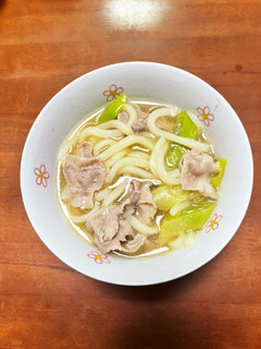 冷凍うどんで肉うどん-レシピのメイン写真