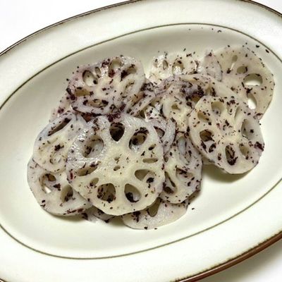 ゆかりれんこん by テツコうまうま 【クックパッド】 簡単