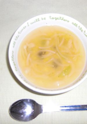 レンジで簡単★オニオンコンソメスープ-レシピのメイン写真