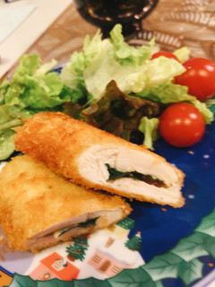 ササミチーズ梅大葉フライ-レシピのメイン写真