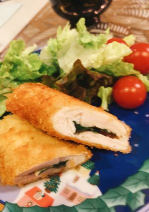 ササミチーズ梅大葉フライ-レシピのメイン写真