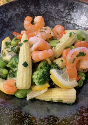 海老と彩り野菜のレモン炒め-レシピのメイン写真